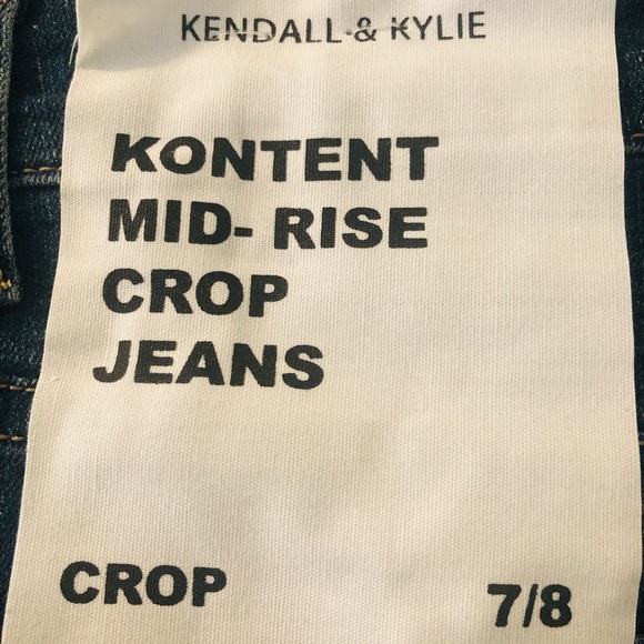 Kendall & Kylie cropped jeans - Picture 8 of 8
